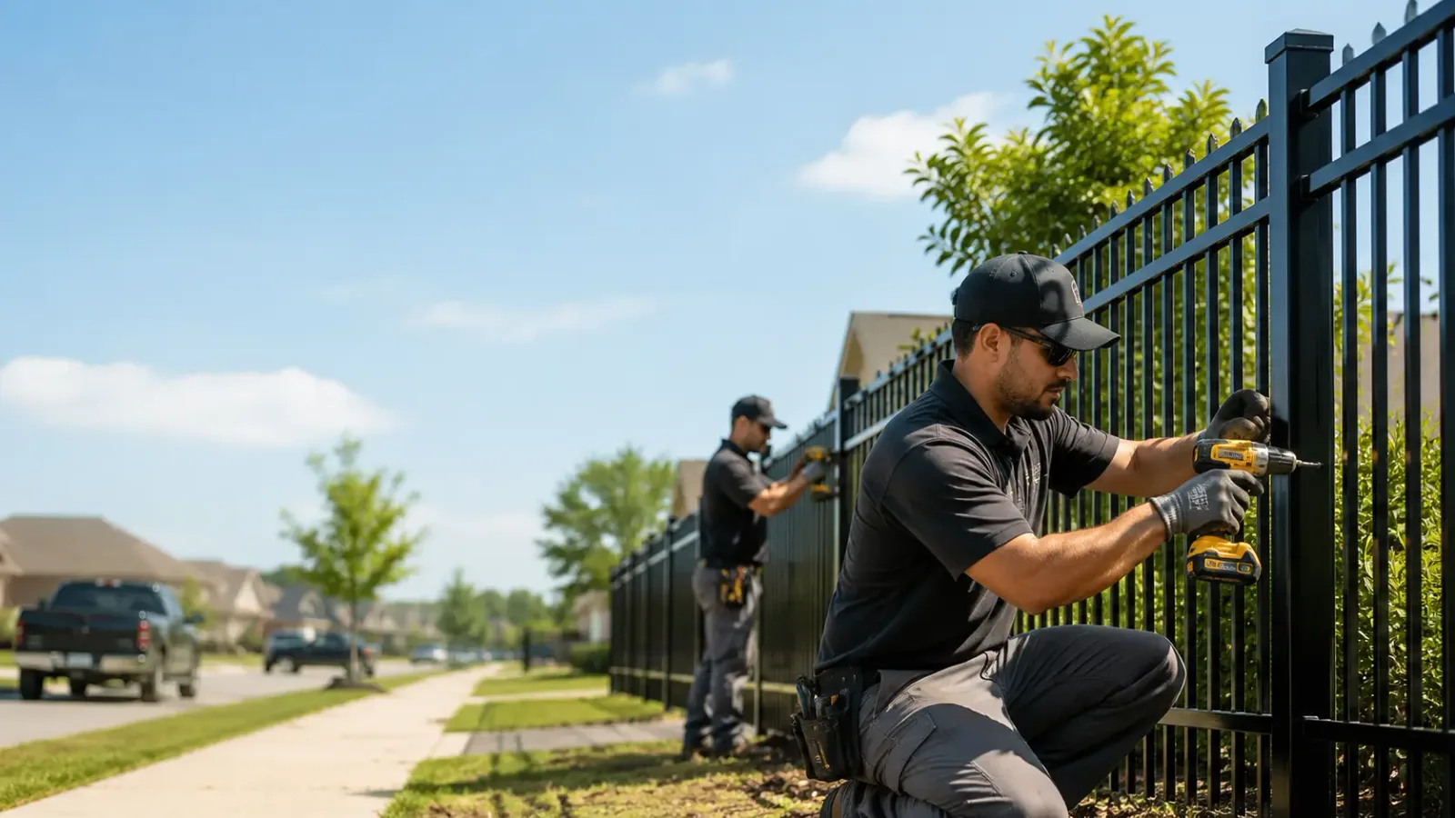 Metal Fence Installation in Falls City, NE